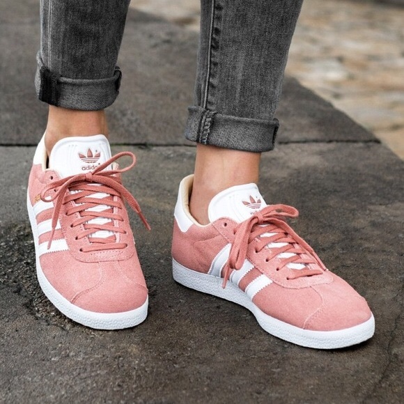 ladies pink gazelles